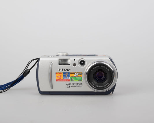 Sony Cyber-Shot DSC-P50 2.1 MP CCD sensor digicam (uses AA batteries + Memory Stick cards)