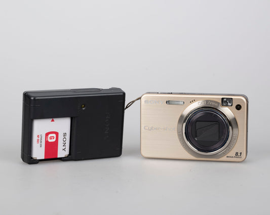 Sony Cyber-Shot DSC-W150 8.1 MP digicam w/ charger + battery (uses Memory Stick Pro Duo cards)