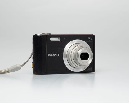 Sony Cyber-Shot DSC-W800 20MP digicam w/ 8 GB memory card + charger + battery (serial 0520910)