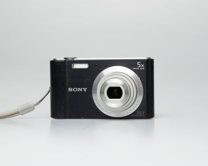 Sony Cyber-Shot DSC-W800 20MP digicam w/ 8 GB memory card + charger + battery (serial 0520910)