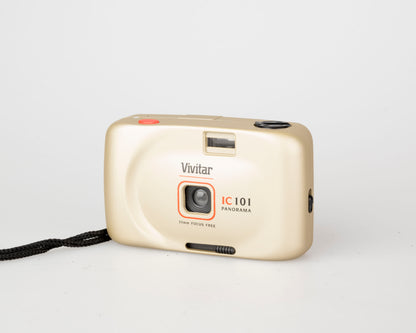 Vivitar IC 101 Panorama 35mm camera w/ original box and case