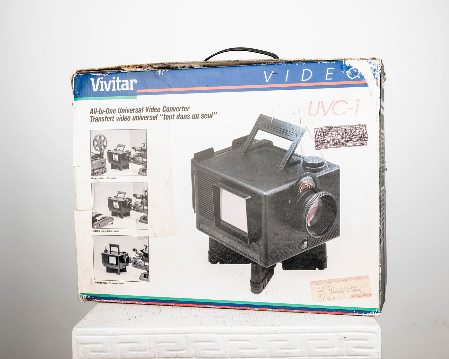 Vivitar UVC-1 Universal Slide/Film/4x6" Unité de capture d'impression avec boîte d'origine + accessoires
