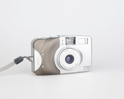Vivitar Z360 35mm camera w/ case (serial K874096)