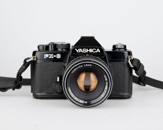 Reflex Yashica FX-3 35 mm avec objectif 50 mm f1.9 (série 287813)