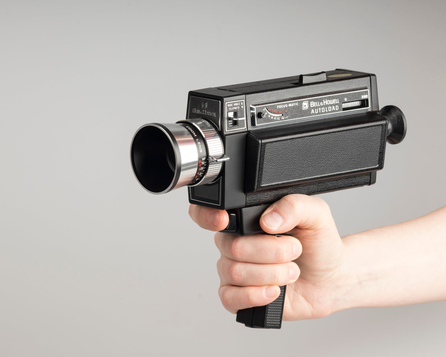 Bell and Howell 492 Super 8 movie camera