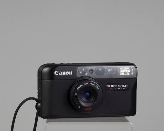 Canon Sure Shot K-Date (alias Sure Shot Max Date) Appareil photo argentique 35 mm avec étui (série 36033329)
