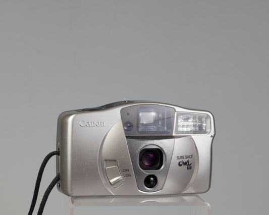 The Canon Sure Show Owl PF (aka Canon Prima 9S) is a basic but good quality 35mm point-and-shoot from the year 2000)
