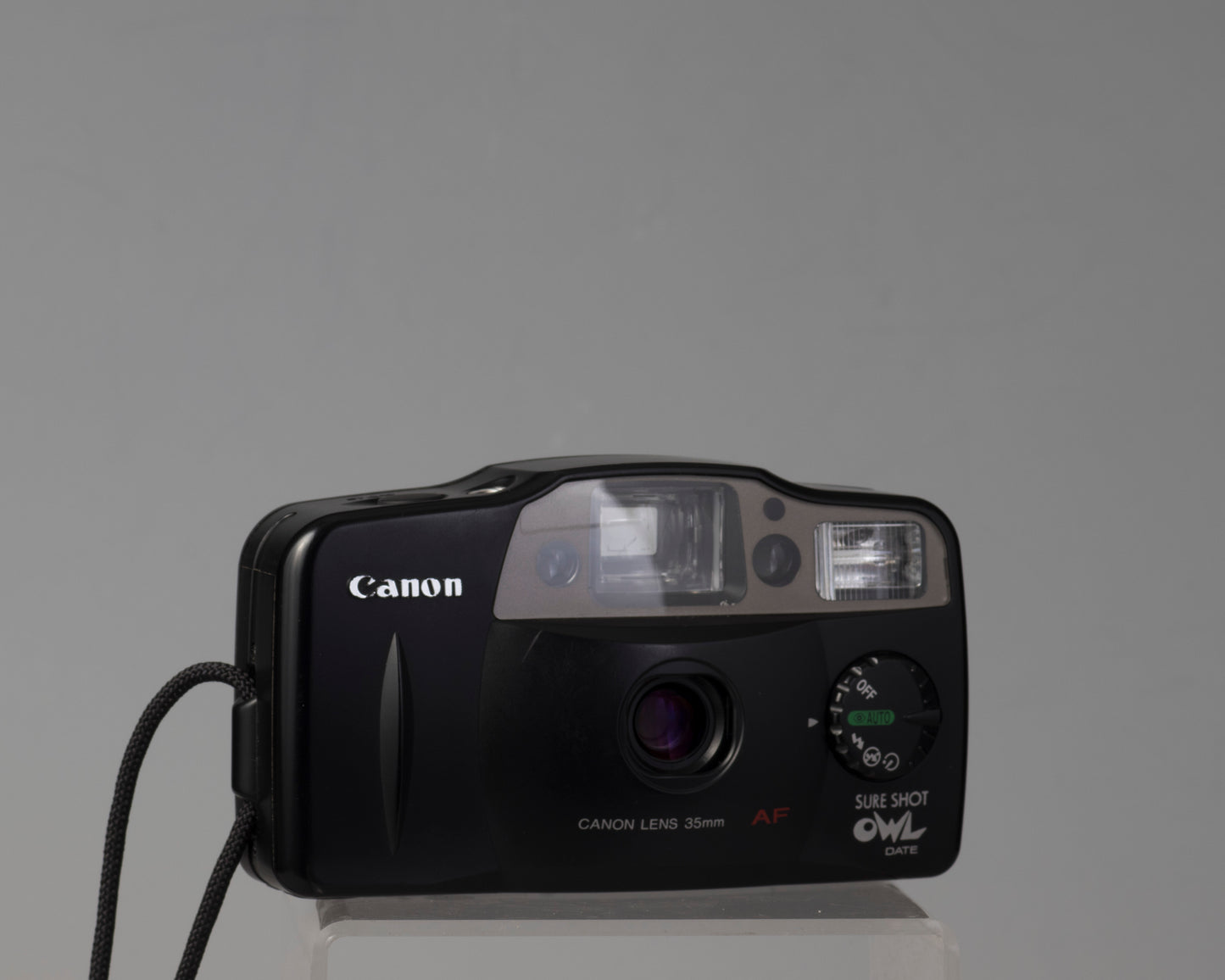 Canon Sure Shot Owl Date 35mm point-and-shoot camera