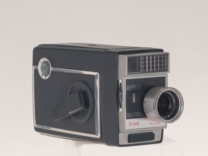 Kodak Automatic 8 8mm vintage movie camera angled view