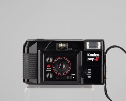 Konica Pop-AF 35mm point-and-shoot camera (serial 281585)