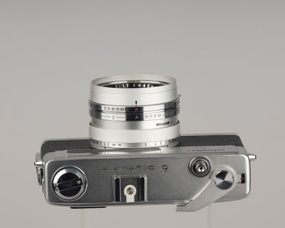 Minolta Hi-Matic 9 35mm rangefinder camera with original case