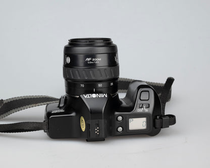 Minolta Dynax 3000i 35mm SLR w/ Minolta AF Zoom 35-70mm + Program D 314i flash