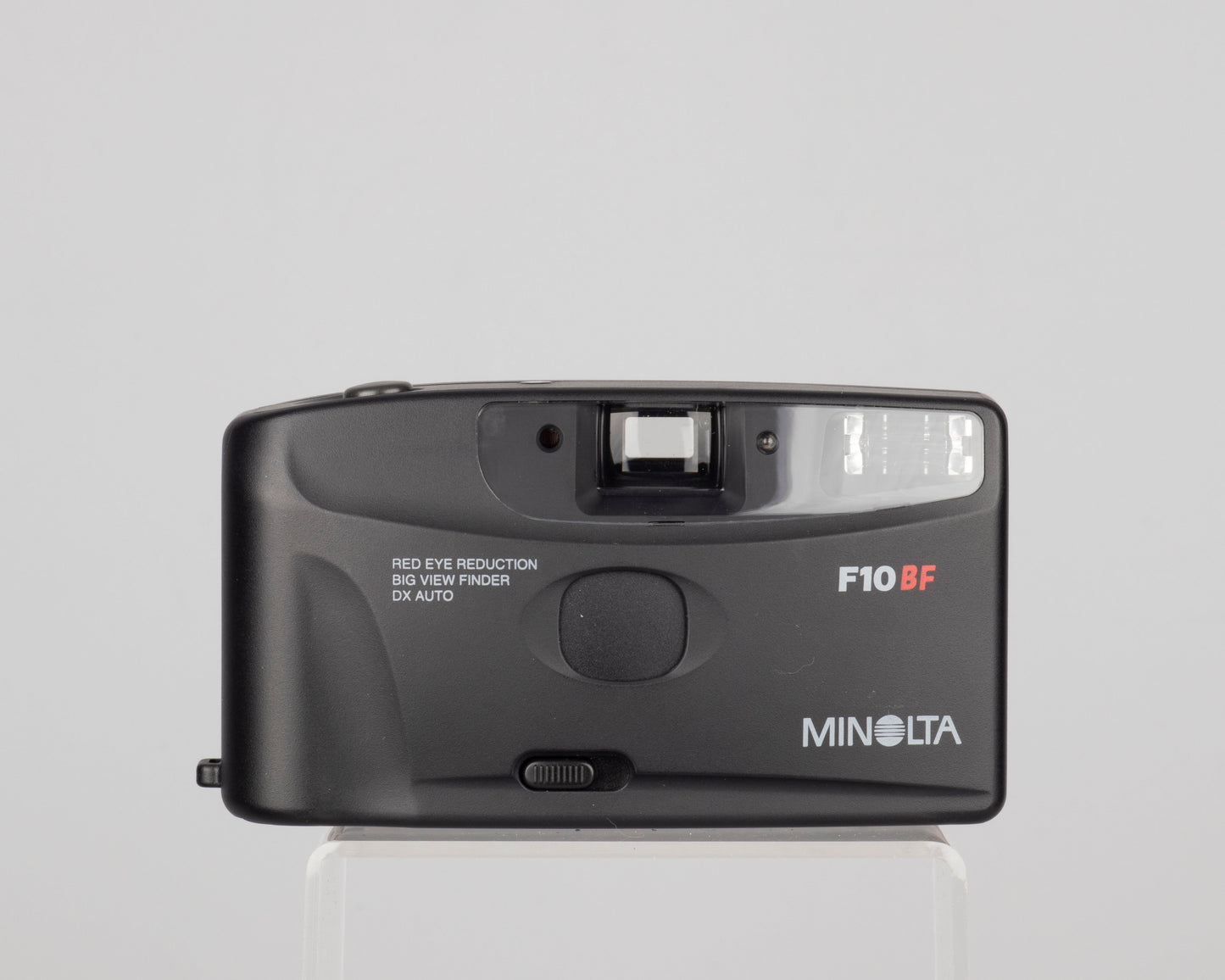 Minolta F10 BF 35mm film camera w/case (serial 39621628)