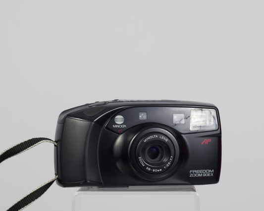 The Minolta Freedom Zoom 90EX is a 35mm point-and-shoot camera from the 1990s