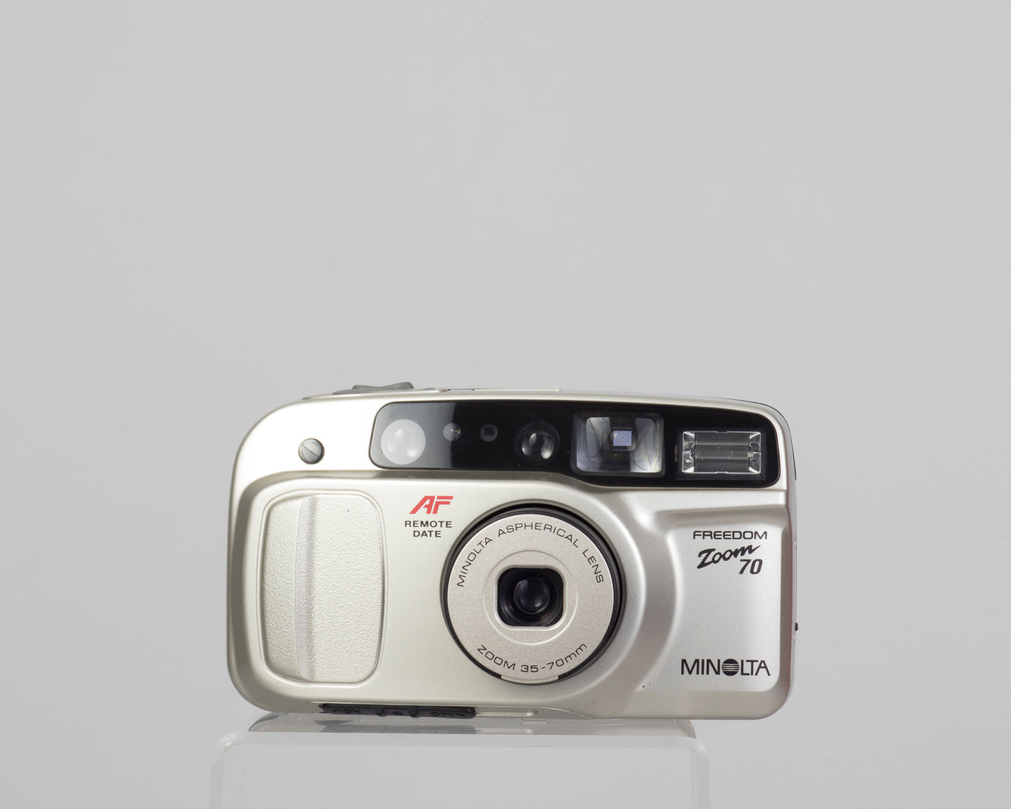 Appareil photo Minolta Freedom Zoom 70 Date 35 mm avec boîte, étui et manuel (nouveau stock ancien)