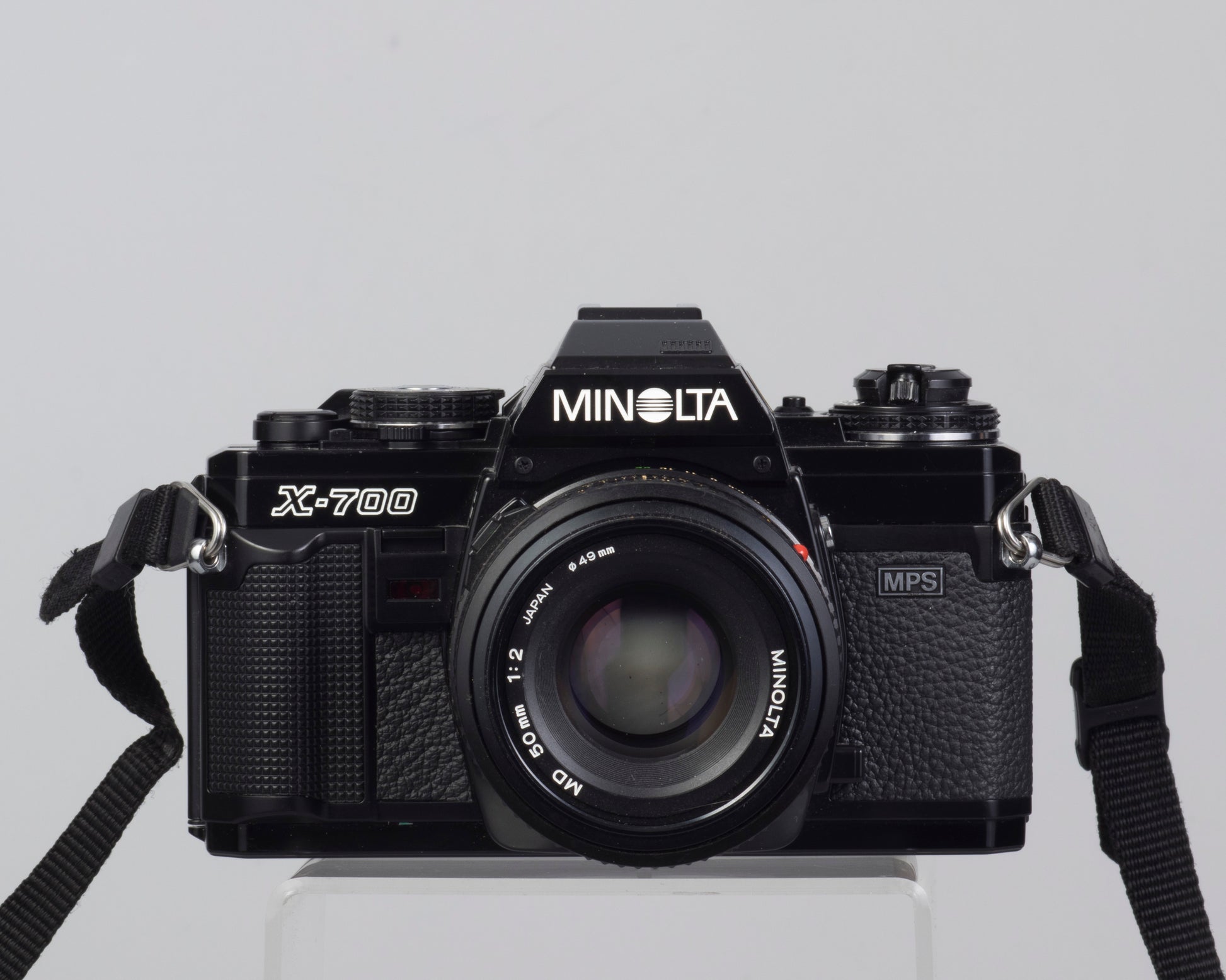 The Minolta X-700 is one of the all-time great manual focus 35mm film SLR cameras