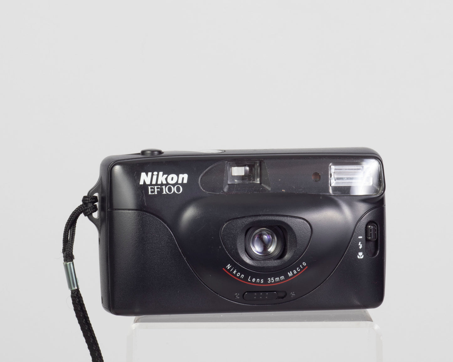 The Nikon EF100 aka Nice Touch 2, a focus free 35mm point-and-shoot camera