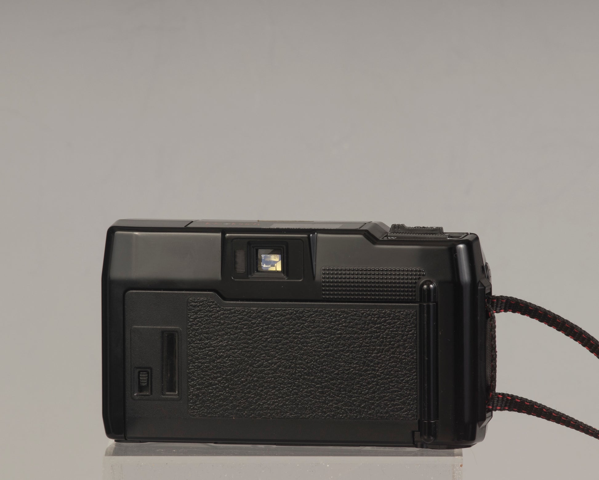 The Nikon Tele Touch (aka L35TWAF) back view; this is a classic twin lens 35mm point-and-shoot camera 