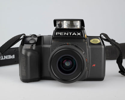 Pentax SF10 35mm SLR w/ SMC Pentax-F 28mm f2.8 compact prime lens (serial 4195760)