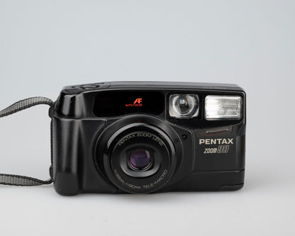 Pentax Zoom90 35mm camera w/ case (serial 8519264)
