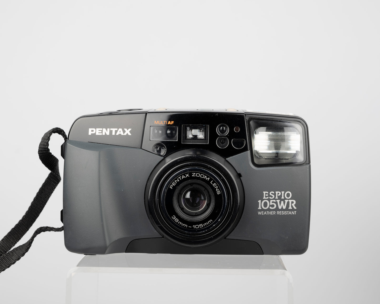 Pentax Espio 105WR 35mm camera w/ original box, case, and manual (serial 5469852)
