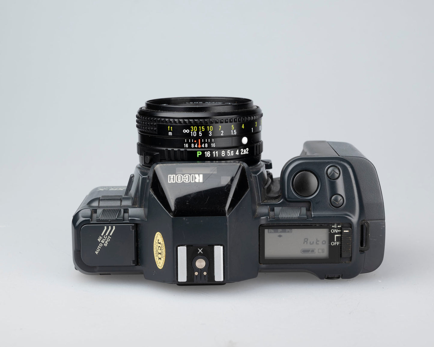 Ricoh XR-X 35mm SLR + Rikenon P 1:2 50mm lens