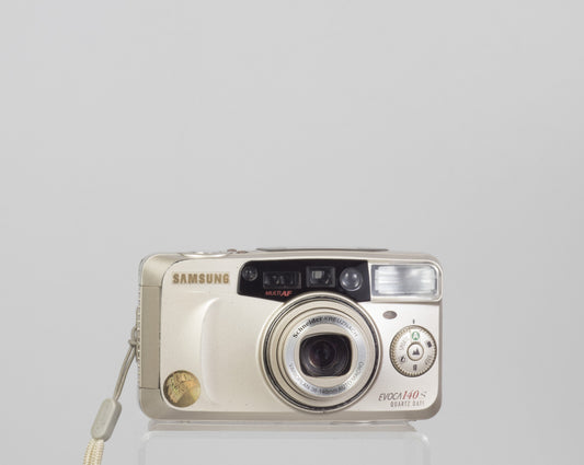 The Samsung Evoca 140S compact 35mm point-and-shoot camera