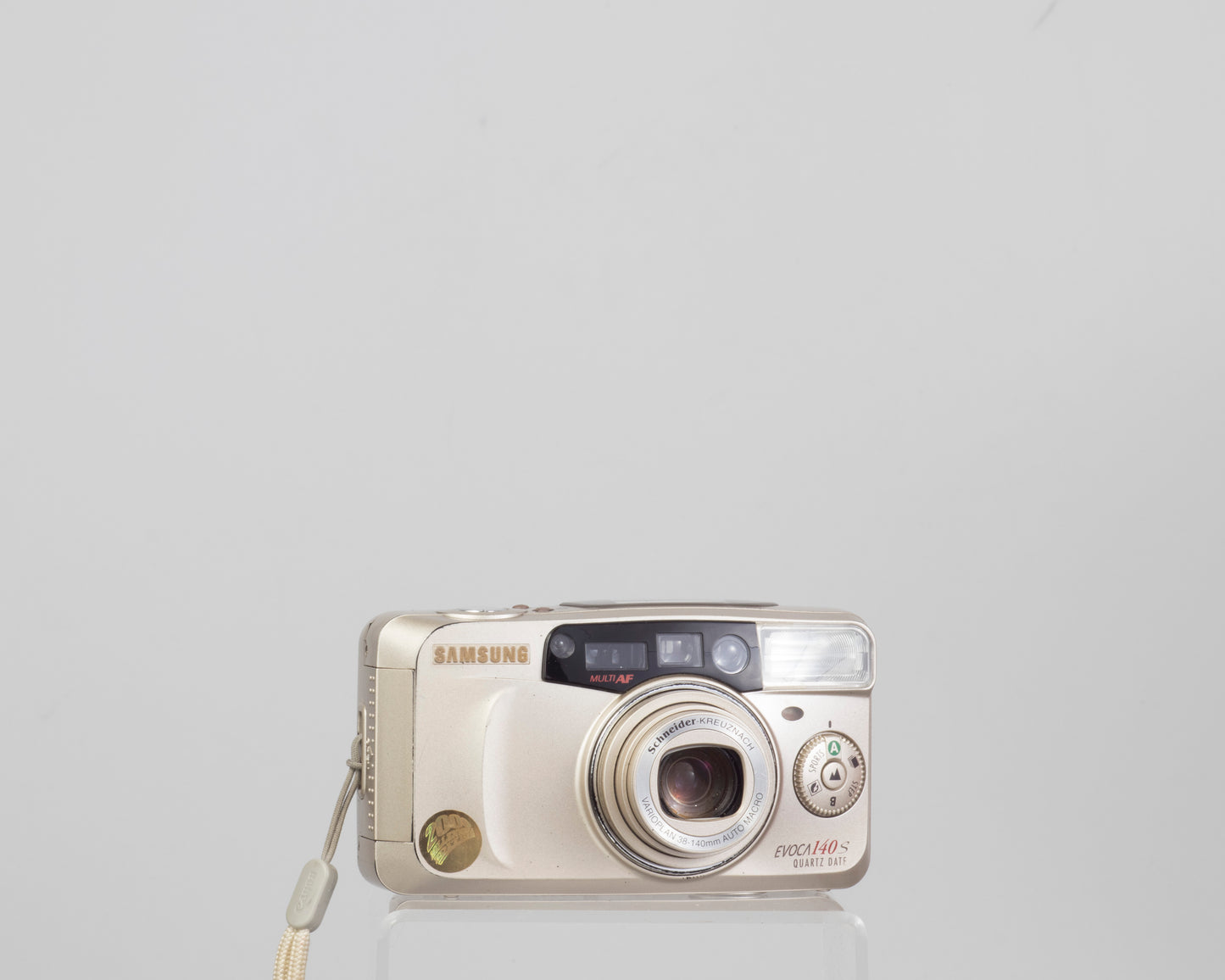 Samsung Evoca 140S 35mm film camera w/ case (serial 9207093)