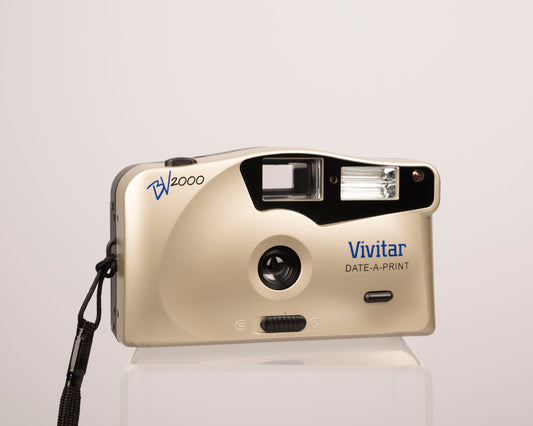 Vivitar BV2000 Date-A-Print 35mm film camera w/ case