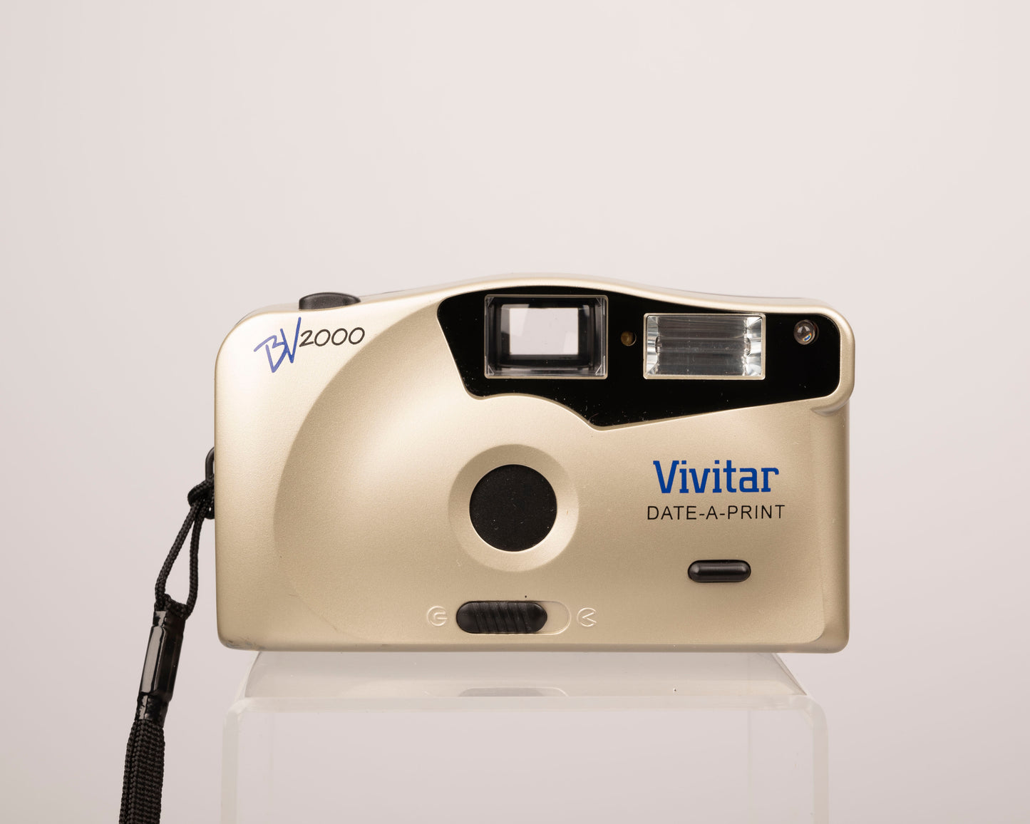 Appareil photo argentique Vivitar BV2000 Date-A-Print 35 mm avec étui