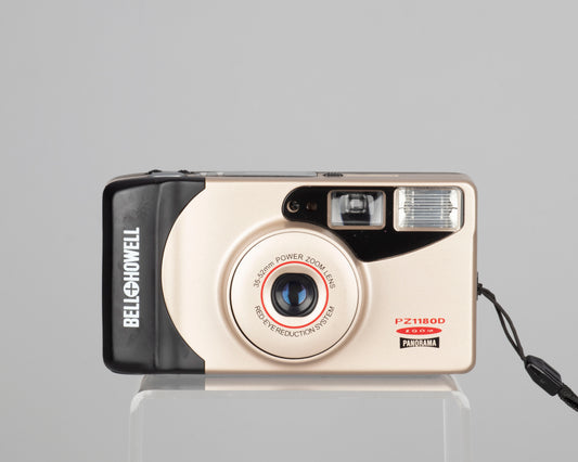 Appareil photo Bell and Howell PZ1180D 35 mm avec étui et manuel (série 27181)