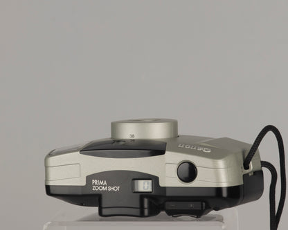 Canon Prima Zoom Shot 35mm film camera with case