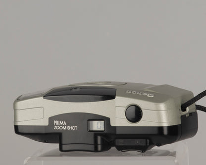Canon Prima Zoom Shot 35mm film camera with case