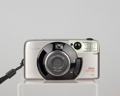 Canon Prima Super 105 35mm film camera w/ original box and manual (serial 1114308)