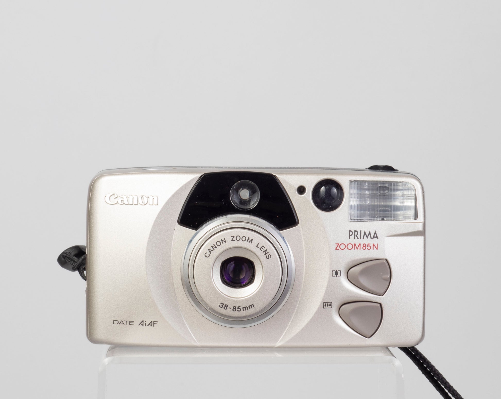 The Canon Prima Zoom 85N is a quality 35mm point-and-shoot from the late 1990s.