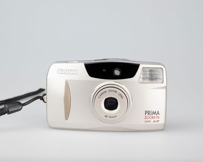 Canon Prima Zoom 76 35mm film camera - viewfinder issue; otherwise OK (serial 4526520)