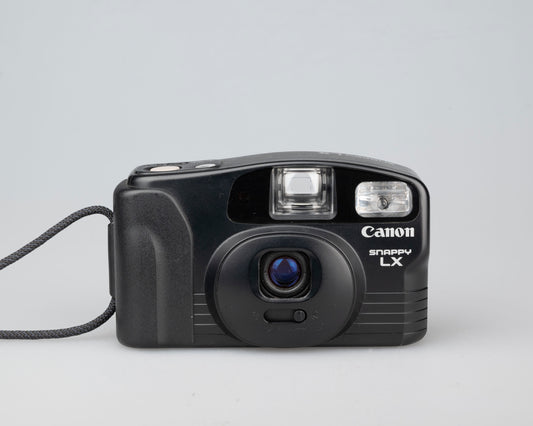 Canon Snappy LX 35mm camera (serial 6113073)