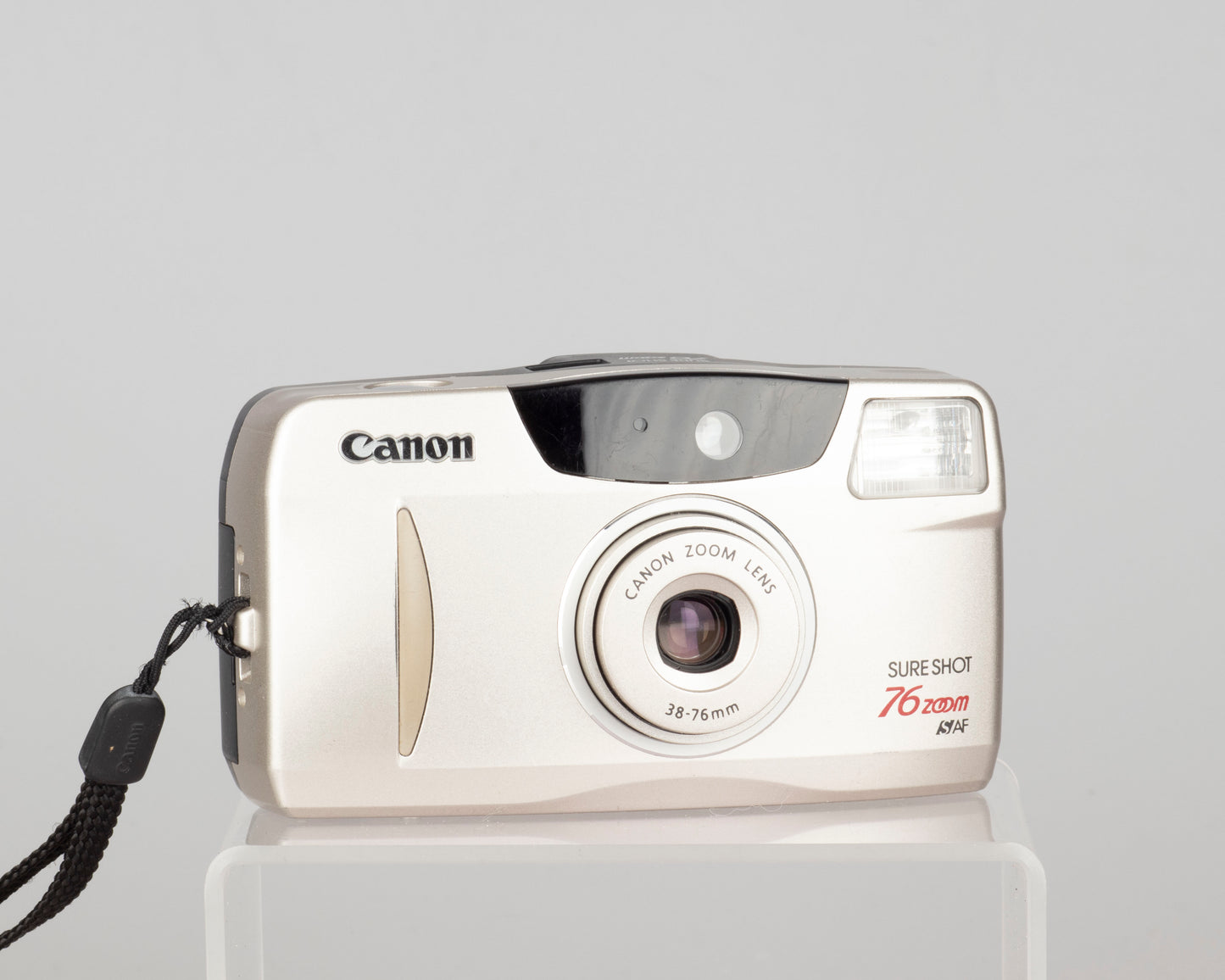 Canon Sure Shot 76 Zoom 35mm film camera (serial 4248609)
