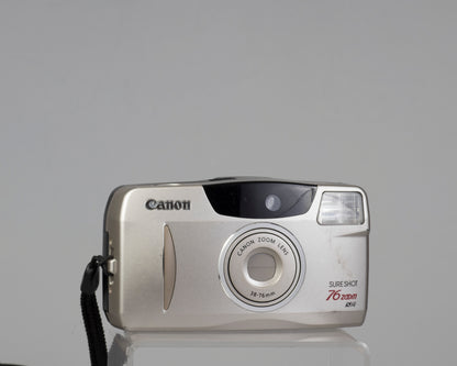 Canon Sure Shot 76 Zoom 35mm film camera w/ case (serial 4113185)