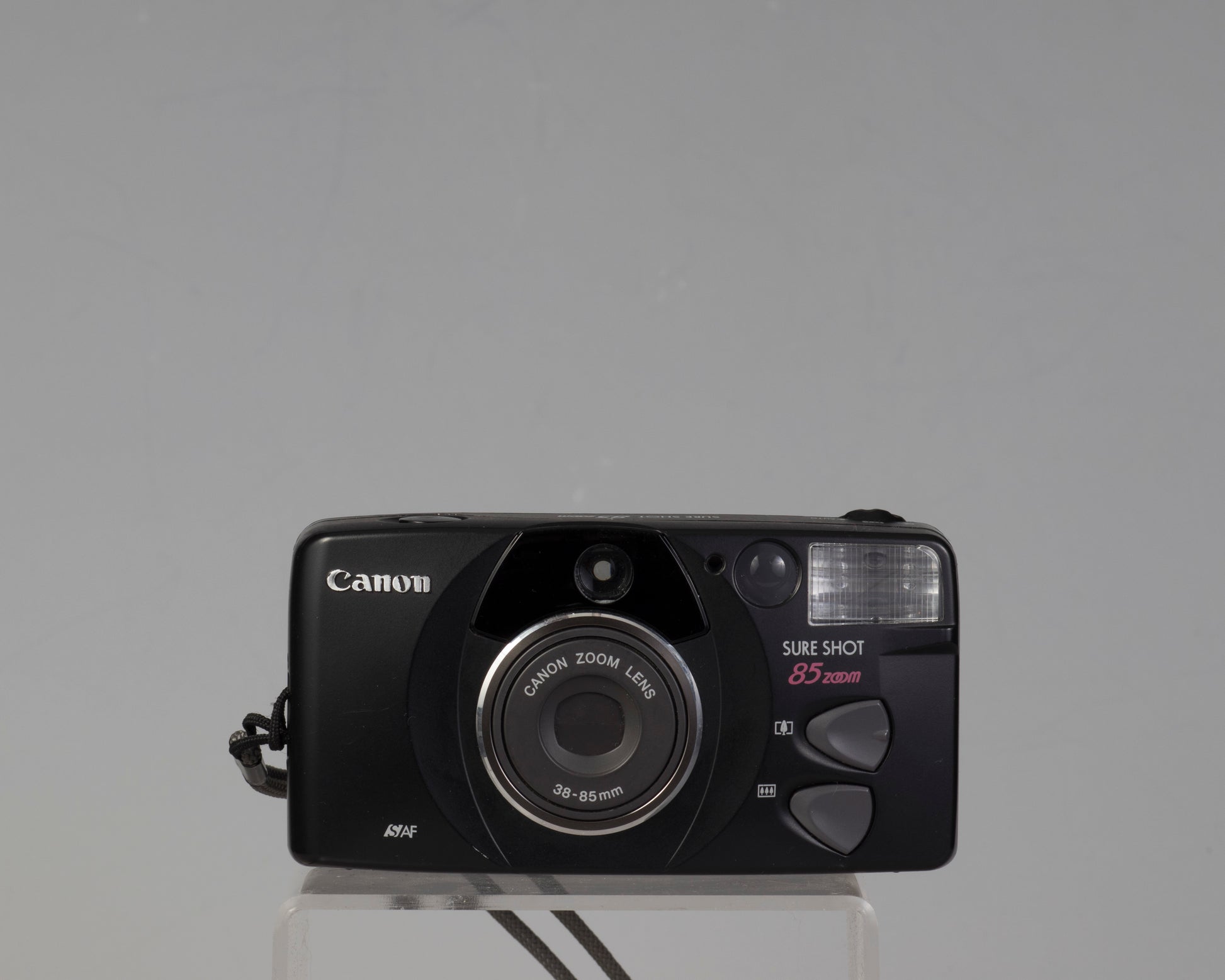 Canon Sure Shot 85 Zoom (shown with lens closed)
