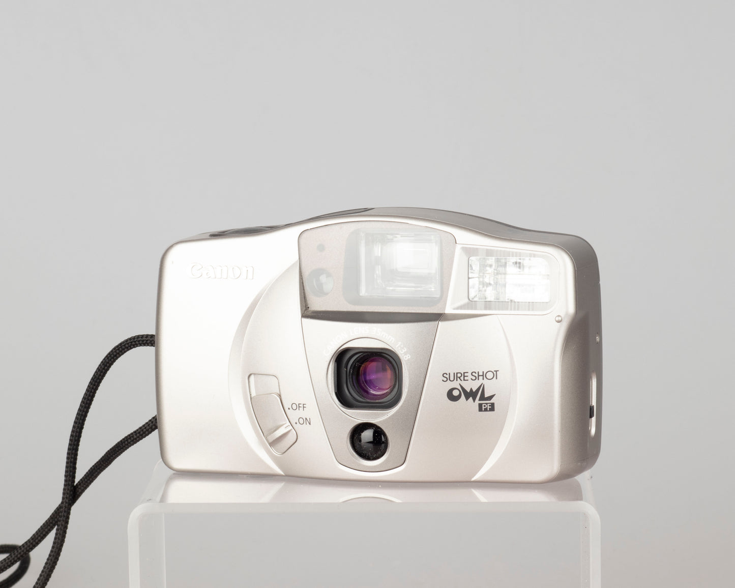 Canon Sure Shot Owl PF 35mm film camera (serial 7517894)