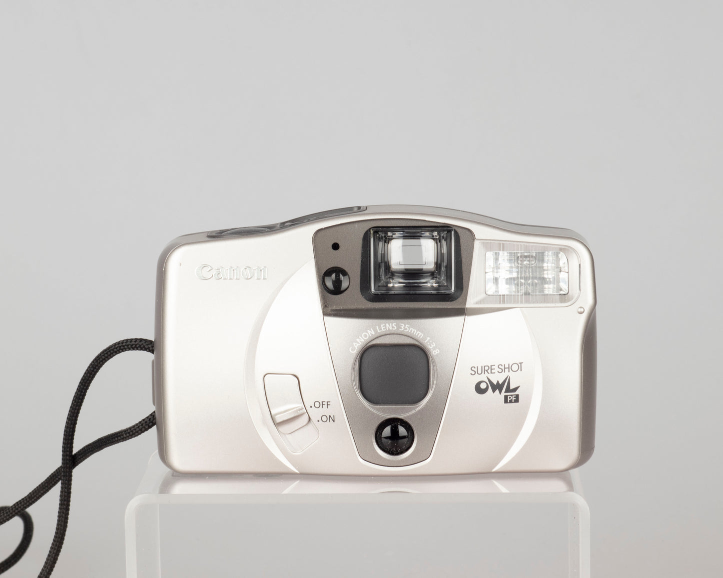 Canon Sure Shot Owl PF 35mm film camera (serial 7517894)