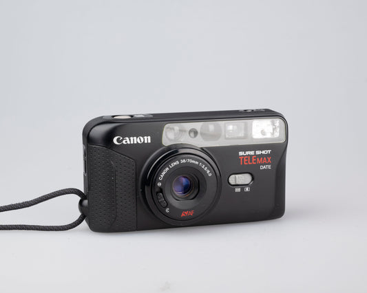 Appareil photo Canon Sure Shot Tele Max 35 mm avec étui (série 5550441)