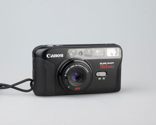 Canon Sure Shot Tele Max 35mm film camera (serial 3781457)