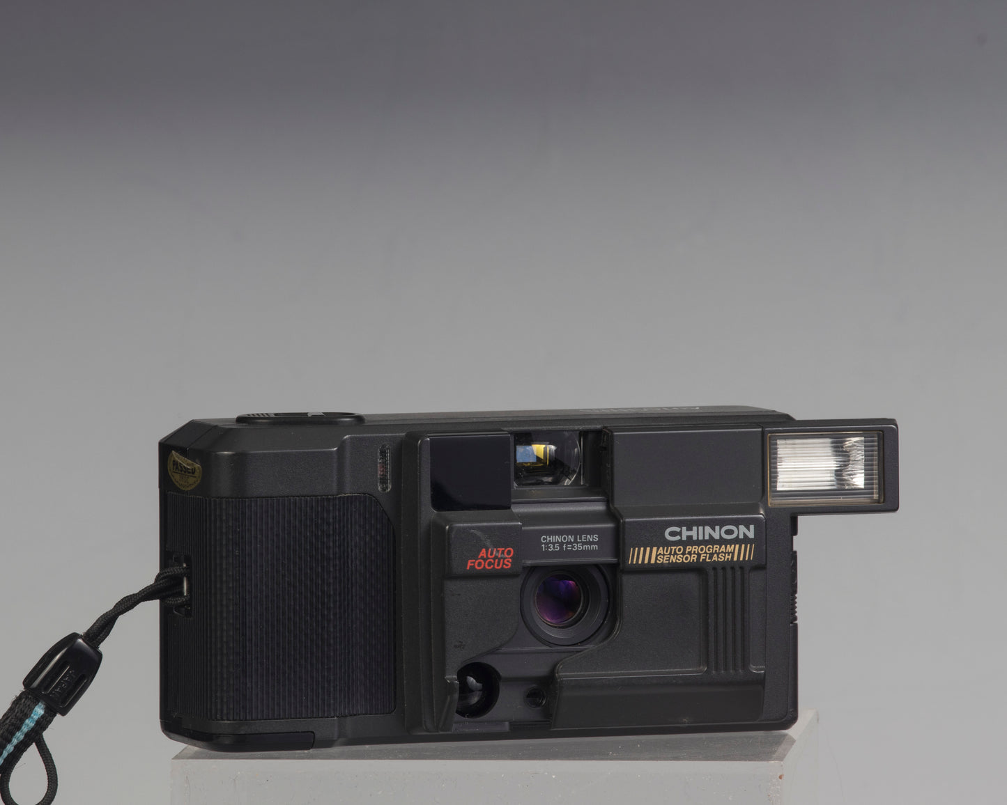 Chinon Autro 1001: a 35mm film point-and-shoot camera from the late 1980s