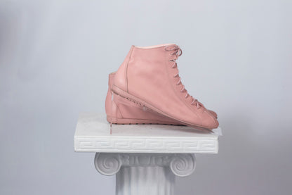 Sbicca pink lace up sneaker boots - women's 7.5