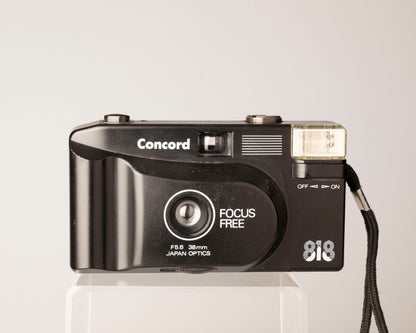 Concord 818 Focus Free 35mm camera w/ manual