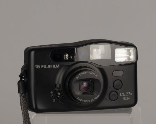Fujifilm DL-270 Zoom 35mm camera with case (serial 90702255)