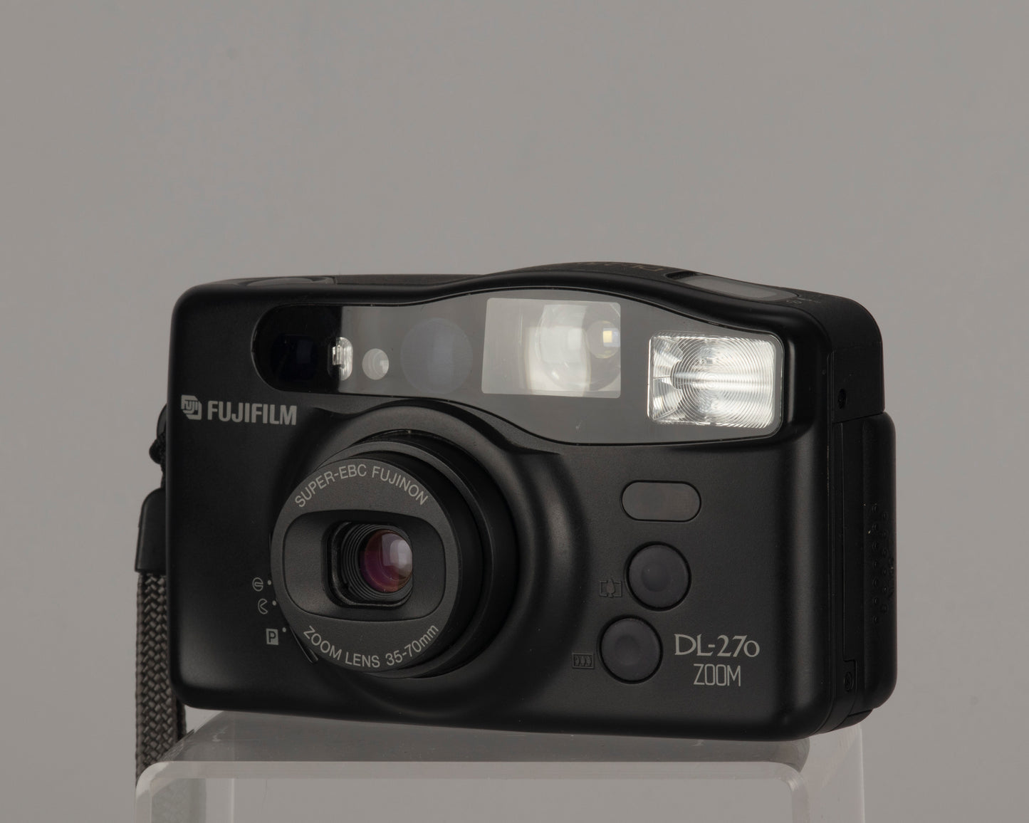 Fujifilm DL-270 Zoom 35mm camera with case (serial 90702255)