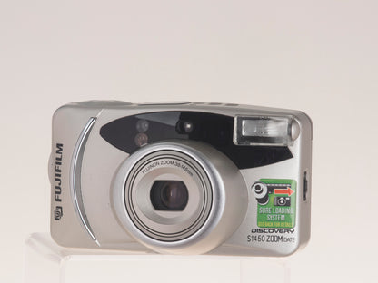 Fujifilm Discovery S1450 Zoom Date front view angled